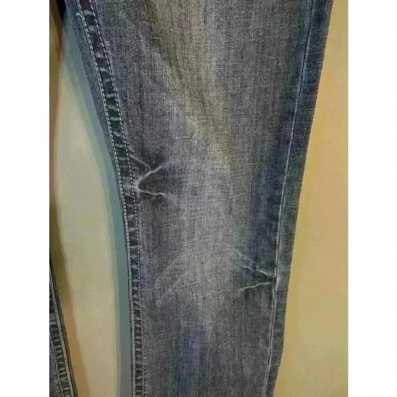 Tin Haul Jeans Blue 31/32 women's boot cut western embellished pockets - Picture 4 of 13